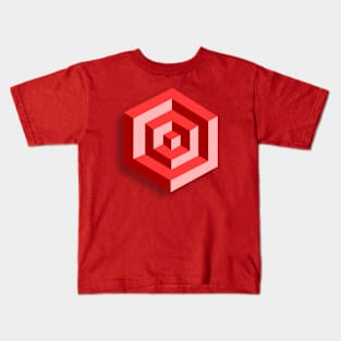 Optical Illusion Kids T-Shirt